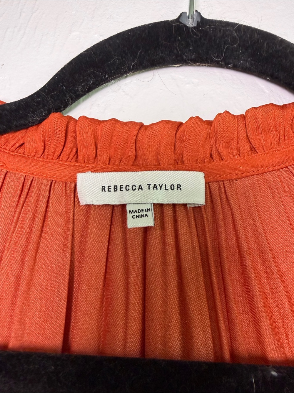 Rebecca Taylor drop waist ruffle sleeve midi dress size xs - Picture 5 of 9